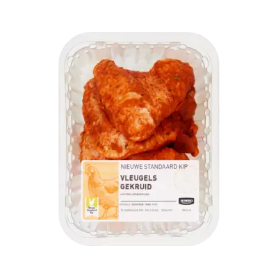 Huismerk Kippenvleugels Gekruid