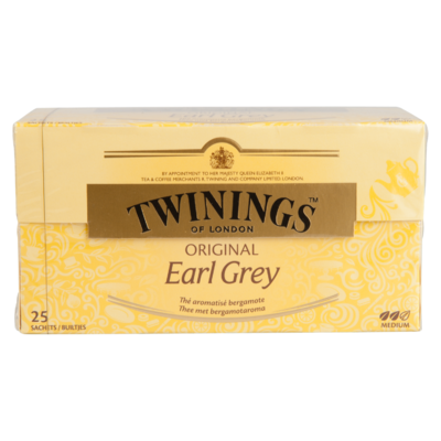 Twinings Zwarte thee earl grey 25 stuks