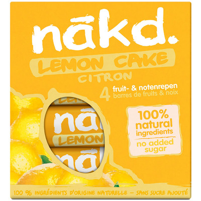Nakd Lemon drizzle