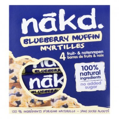 Nakd Blueberry muffin fruitreep met noten