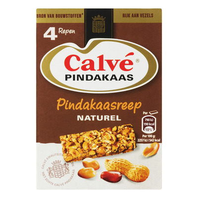 Calvé Pindakaasreep naturel