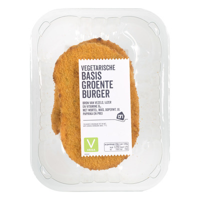 Huismerk Vegetarische groenteburger