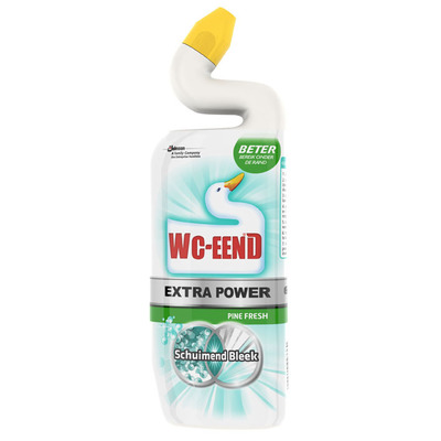 WC Eend Extra power schuimend bleek pine fresh