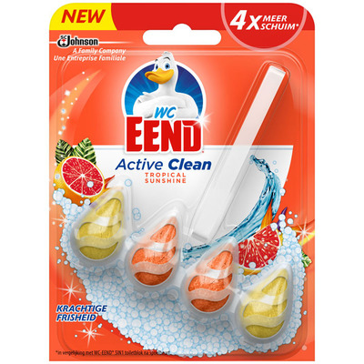 WC Eend Active clean toiletblok tropic
