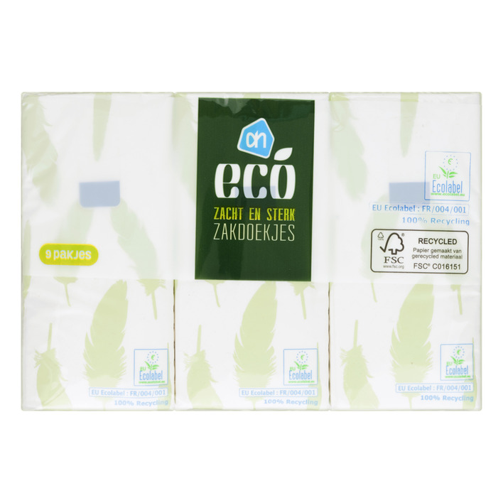 Huismerk ECO zakdoekjes