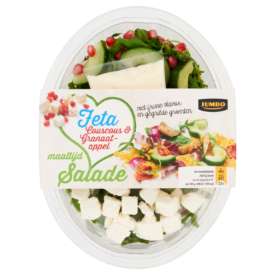 Huismerk Feta Couscous & Granaatappel Maaltijdsalade