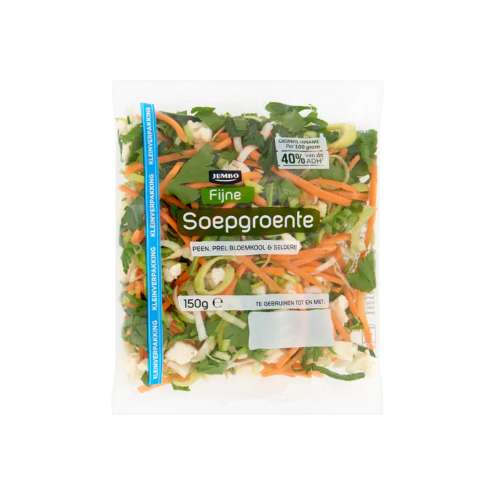 Huismerk Fijne Soepgroente Kleinverpakking