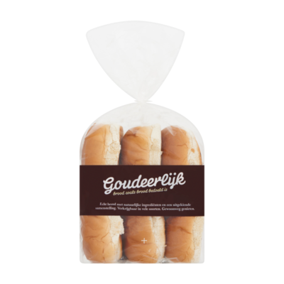 Huismerk Goudeerlijk Witte Bollen
