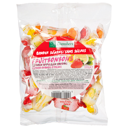 Damhert No sugar added fruittoffee