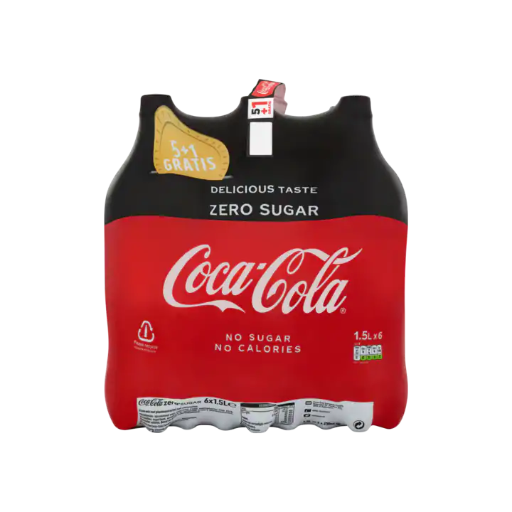 Coca-Cola Zero Sugar 5+1 Gratis