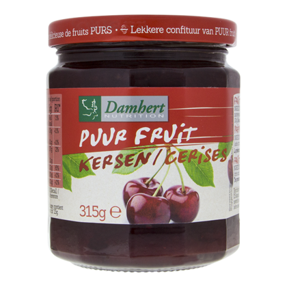 Damhert Puur fruit confituur kersen