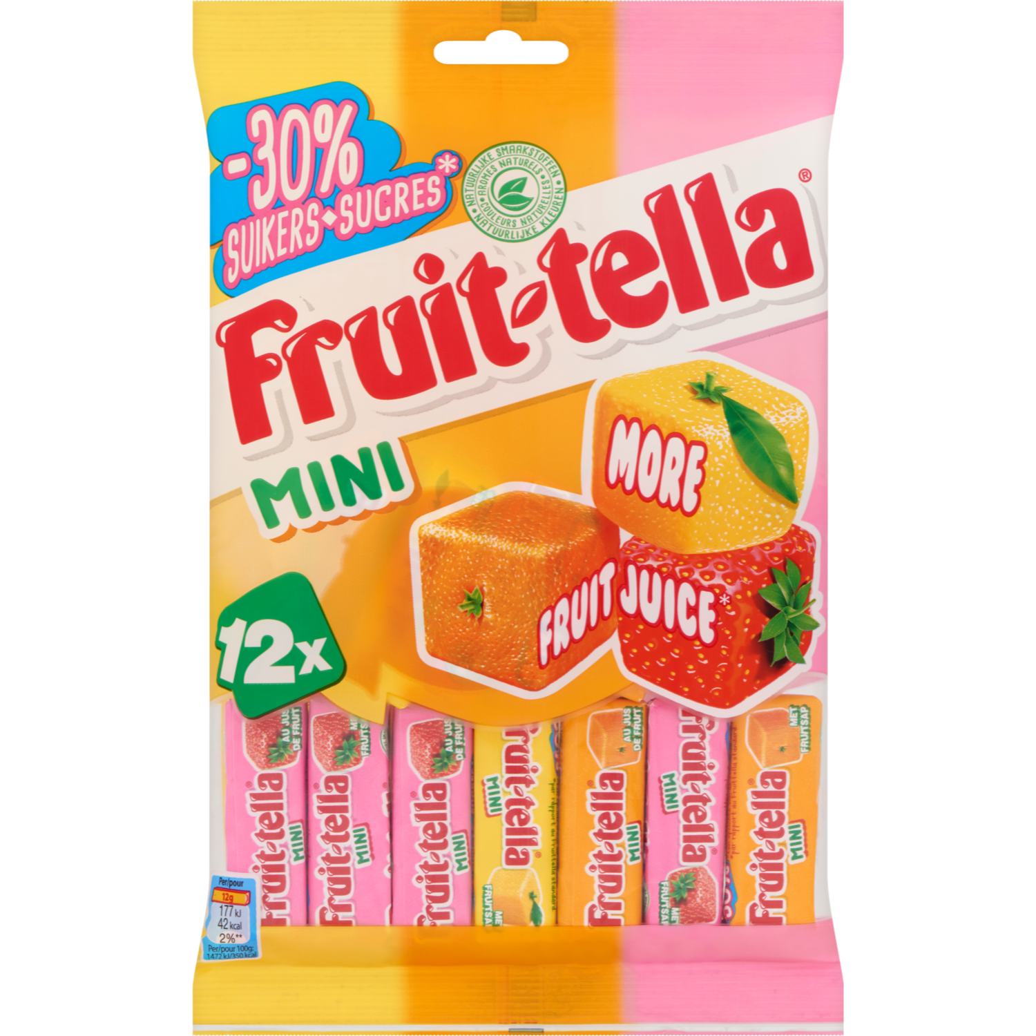 Fruittella Uitdeelzak minder suiker