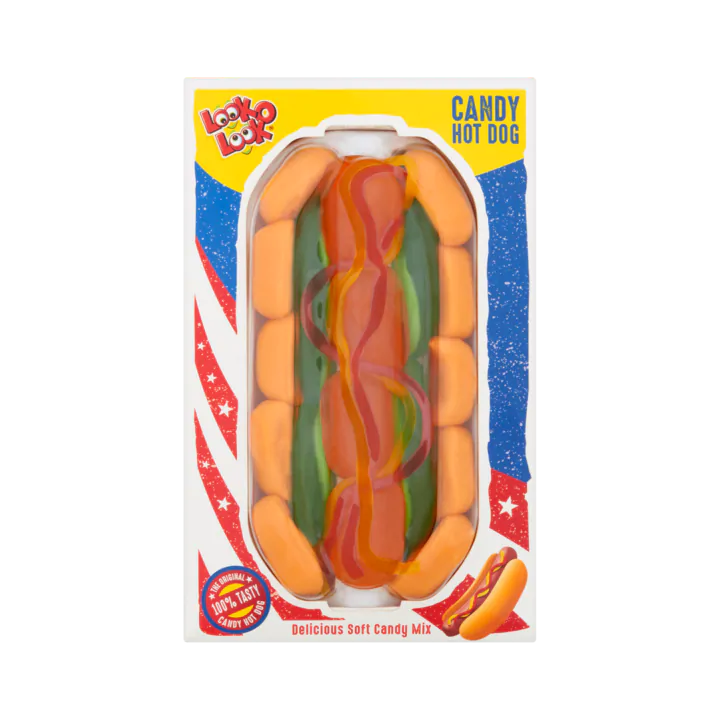Look-O-Look Mini Candy Hotdog