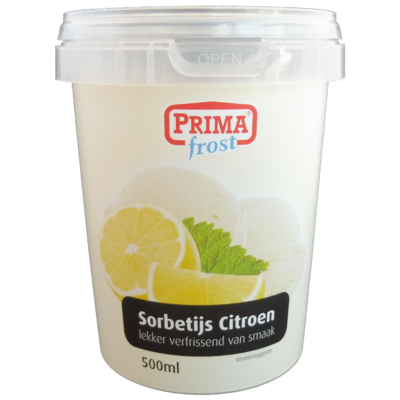 Primafrost Sorbetijs citroen