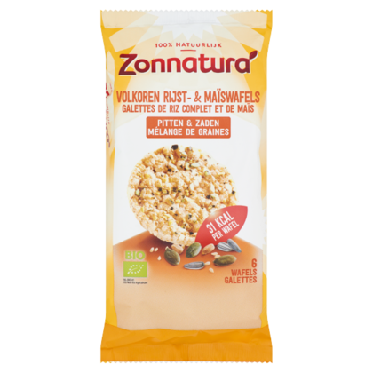 Zonnatura Ricecakes pitten & zaden
