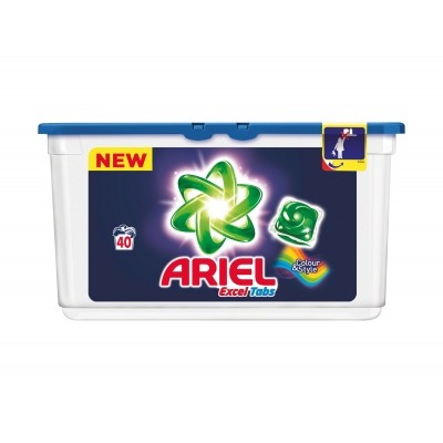 Ariel Excel tabs color wascapsules 40 wasbeurten