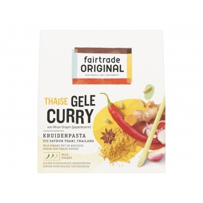 Fair Trade Original Kruidenpasta gele curry