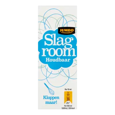 Huismerk Slagroom Houdbaar