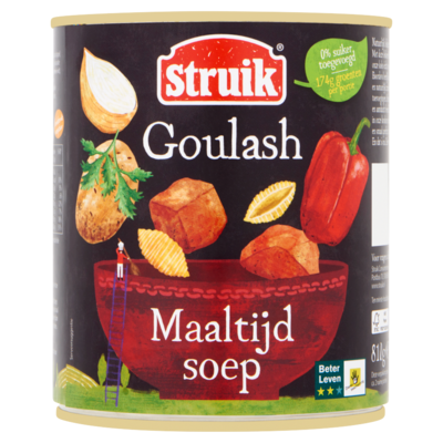 Struik Maaltijdsoep goulash