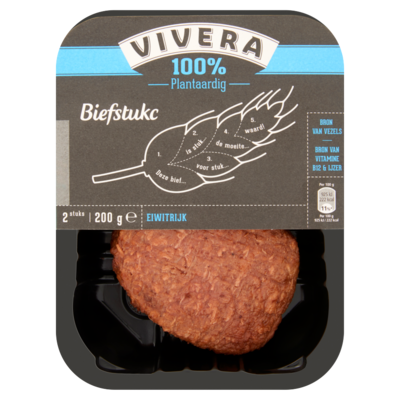 Vivera Plantaardige biefstuk 2x100gr