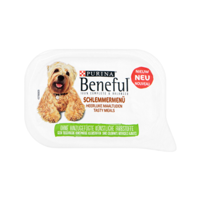 Beneful Heerlijke Maaltijden met Smakelijke Kip, Wortelen en Sperziebonen