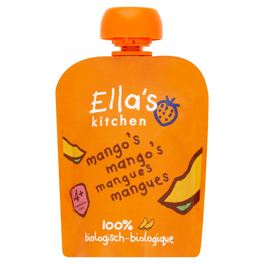 Ella's Kitchen Mango's mango's 4 maanden