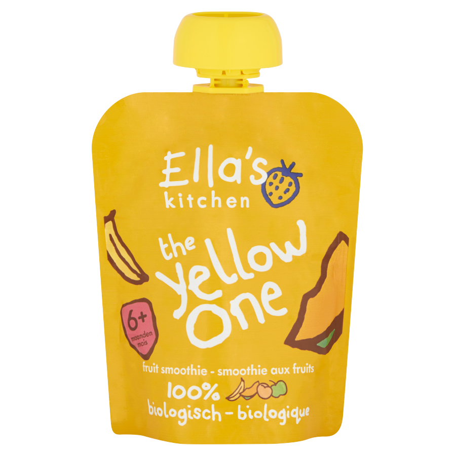Ella's Kitchen Fruit smoothie the yellow 6 maanden