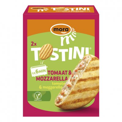Mora Tostini mozzarella-tomaat