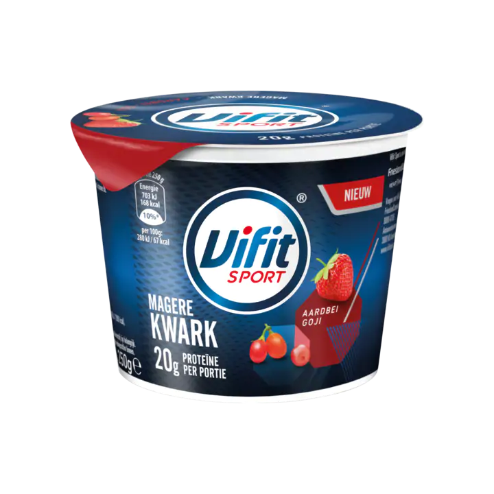 Vifit Sport Kwark Aardbei Goji