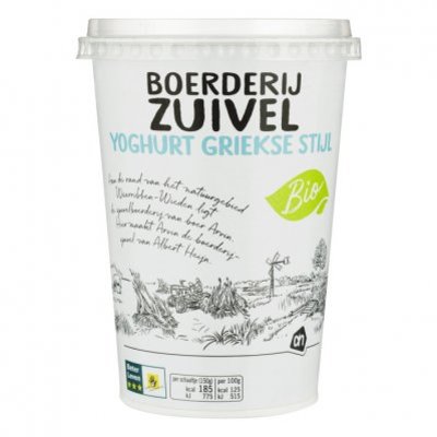Budget Huismerk Boerderijzuivel griekse stijl yoghurt