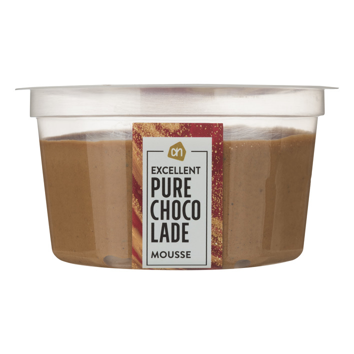 Huismerk Mousse pure chocolade
