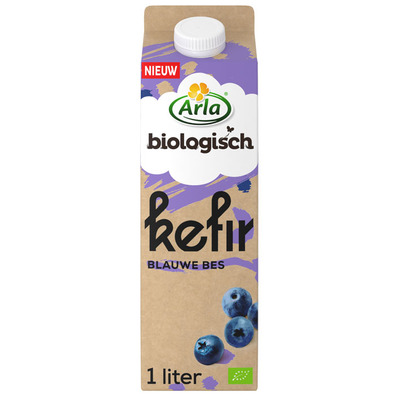 Arla Biologische kefir blauwe bes