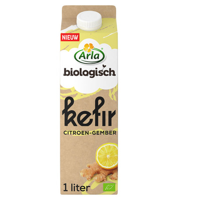 Arla Biologische kefir citroen gember