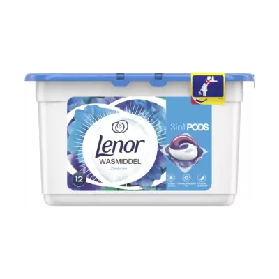 Lenor 3in1 pODS zeebries wasmiddel capsules