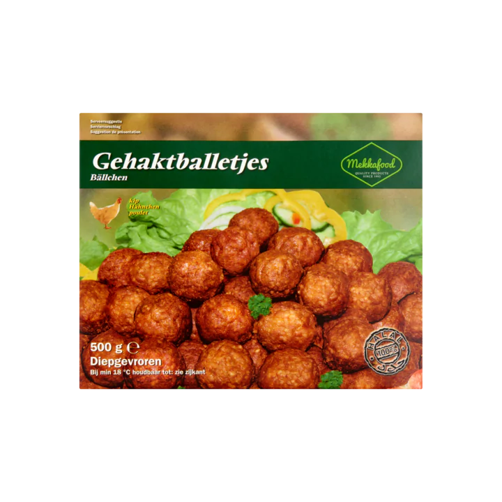 Mekkafood Gehaktballetjes Kip