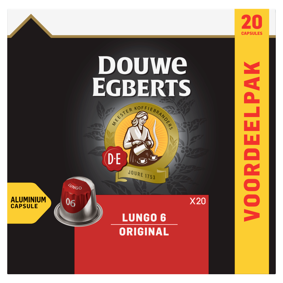 Douwe Egberts Capsules lungo original 20 stuks