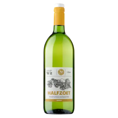 Huismerk Huiswijn Wit Halfzoet