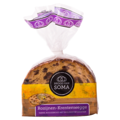Soma Rozijnen-Krentenwegge TarweRoggebrood