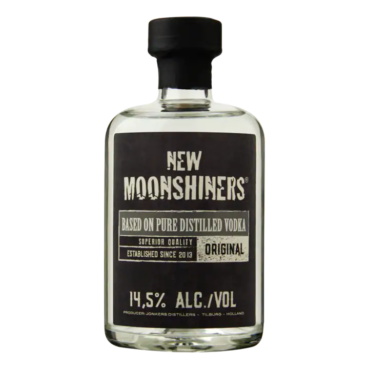 New Moonshiners Based on Pure Distilled Vodka