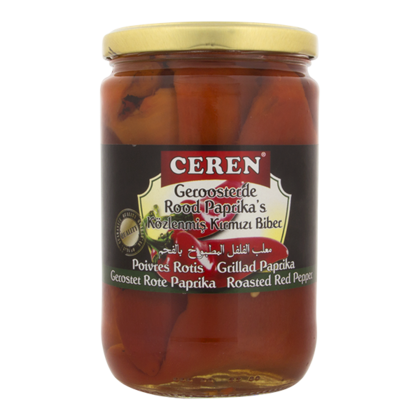 Ceren Geroosterde paprika's