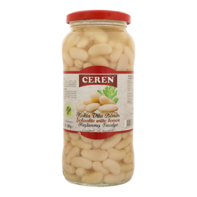 Ceren Witte bonen gekookt