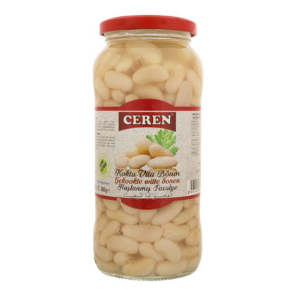 Ceren Witte bonen gekookt