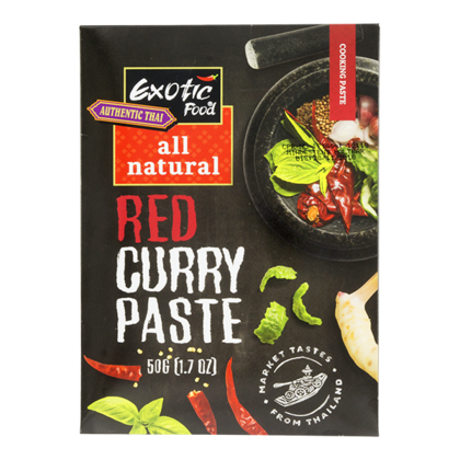 Exotic Food Rode curry kruidenpasta all natural