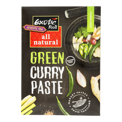 Exotic Food Groene curry kruidenpasta all natural