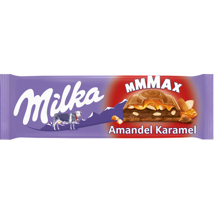 Milka Amandel caramel