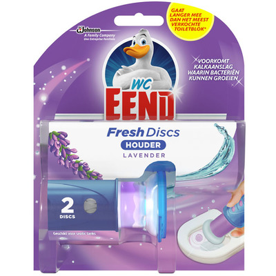 WC Eend Fresh discs houder lavender