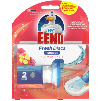 WC Eend Fresh discs houdern flower oasis