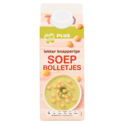 Huismerk Soep knapperbolletjes