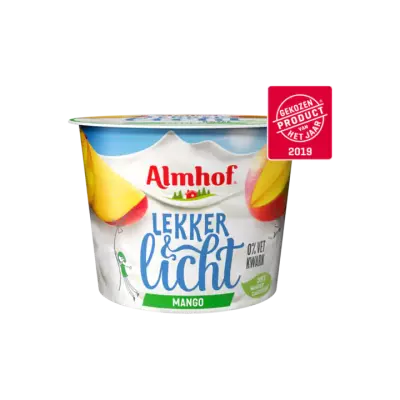 Almhof Lekker Licht Kwark Mango