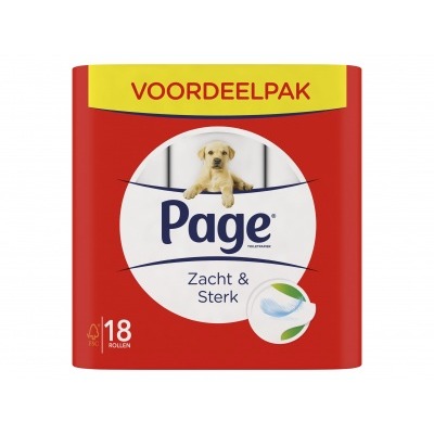 Page Toiletpapier zacht&sterk